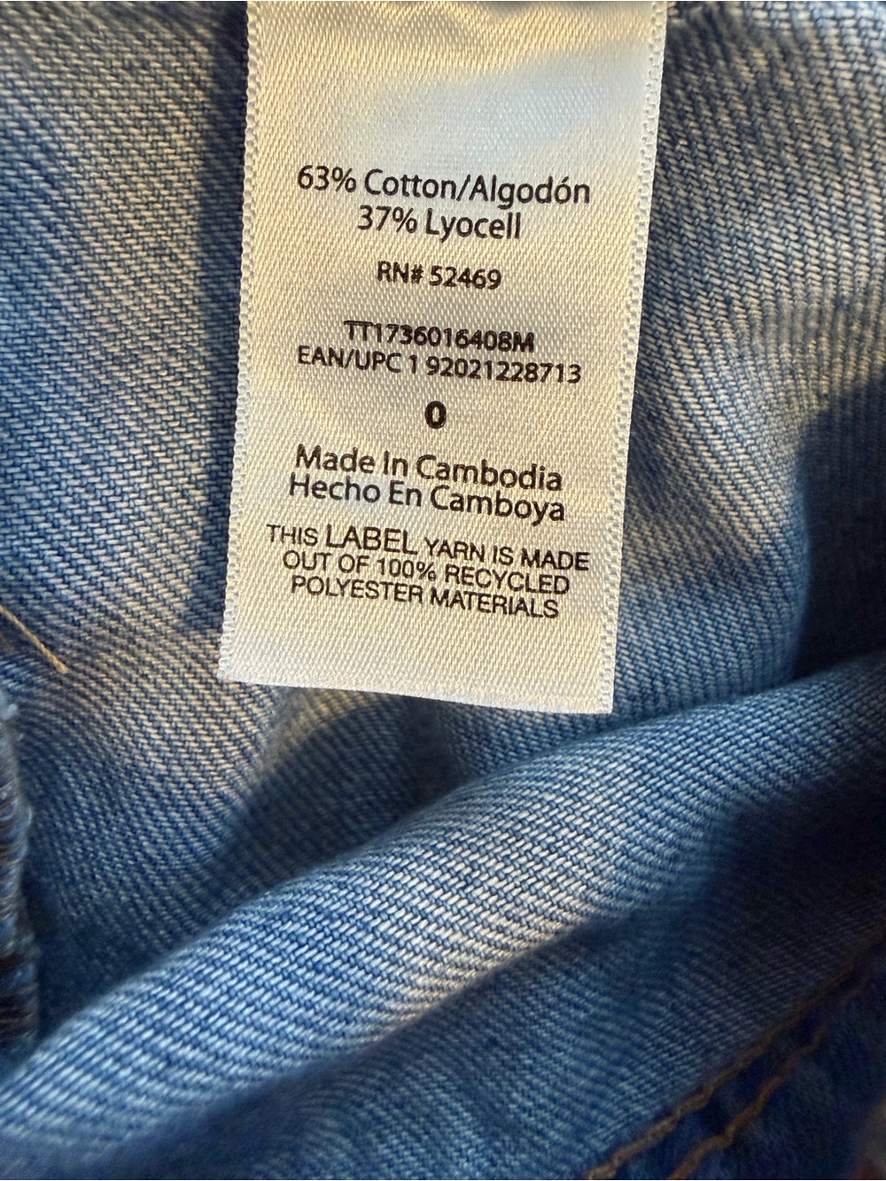 Blue Denim High-Waist Midi Skirt - Picture 6 of 6